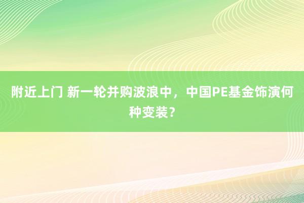 附近上门 新一轮并购波浪中，中国PE基金饰演何种变装？