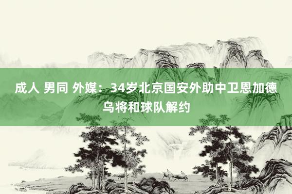 成人 男同 外媒：34岁北京国安外助中卫恩加德乌将和球队解约